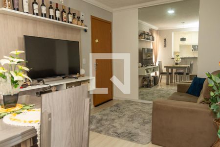 sala de apartamento para alugar com 2 quartos, 42m² em Jardim Bertoni, Americana