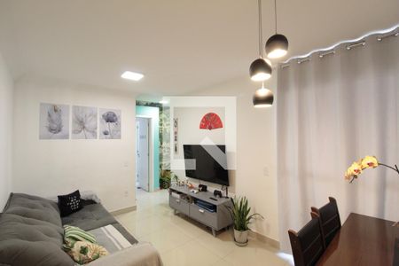 Sala de apartamento à venda com 2 quartos, 55m² em Planalto, Belo Horizonte