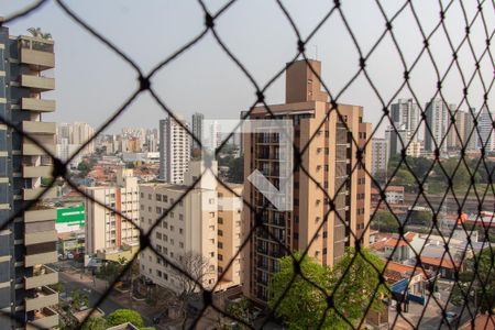 VISTA DA SACADA de apartamento à venda com 3 quartos, 109m² em Cambuí, Campinas