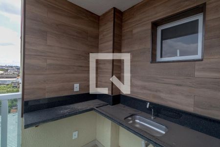 Varanda e Área de Serviço  de apartamento à venda com 2 quartos, 50m² em Vila Salete, São Paulo