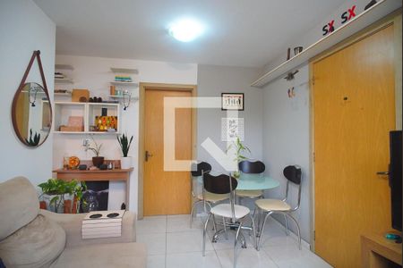 Sala de apartamento à venda com 2 quartos, 64m² em Hamburgo Velho, Novo Hamburgo