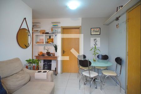 Sala de apartamento à venda com 2 quartos, 64m² em Hamburgo Velho, Novo Hamburgo