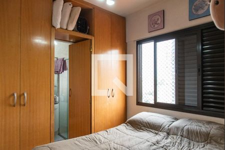 Suíte de apartamento à venda com 2 quartos, 60m² em Chácara Inglesa, São Paulo