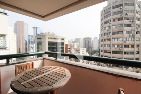 Varanda de apartamento à venda com 1 quarto, 40m² em Itaim Bibi, São Paulo