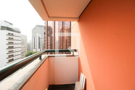 Varanda de apartamento à venda com 1 quarto, 40m² em Itaim Bibi, São Paulo