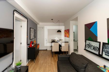 Sala de apartamento à venda com 2 quartos, 65m² em Santo Amaro, São Paulo