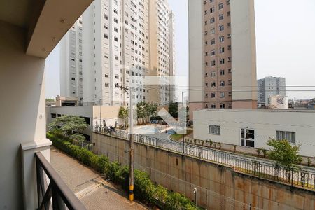 Varanda da Sala de apartamento para alugar com 3 quartos, 72m² em Vila Graciosa, São Paulo