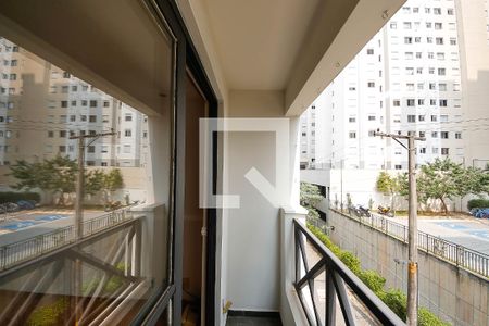 Varanda da Sala de apartamento para alugar com 3 quartos, 72m² em Vila Graciosa, São Paulo