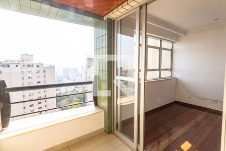 Varanda da Sala de apartamento à venda com 2 quartos, 80m² em Sion, Belo Horizonte