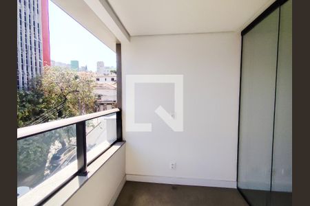 Varanda de apartamento à venda com 2 quartos, 63m² em Santo Antônio, Belo Horizonte