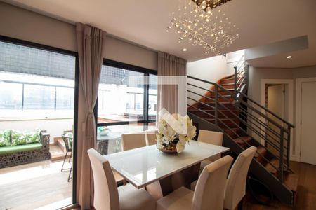 Sala de Jantar de apartamento à venda com 3 quartos, 181m² em Santo Amaro, São Paulo