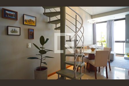 Acesso a terraço de apartamento para alugar com 2 quartos, 120m² em Lagoa Pequena, Florianópolis