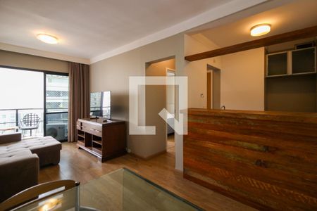 Sala de apartamento para alugar com 1 quarto, 43m² em Jardim Paulista, São Paulo