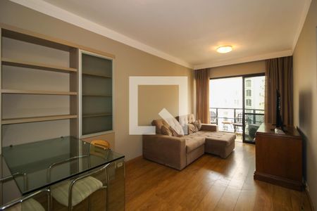 Sala de apartamento para alugar com 1 quarto, 43m² em Jardim Paulista, São Paulo