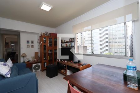 Sala de apartamento à venda com 1 quarto, 40m² em Vila Mariana, São Paulo