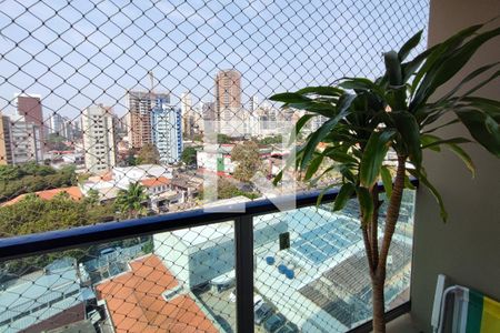 Varanda da Sala de apartamento à venda com 3 quartos, 94m² em Cambuí, Campinas