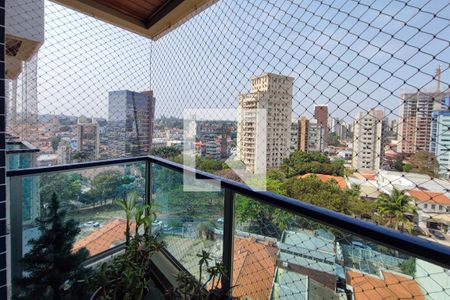 Varanda da Sala de apartamento à venda com 3 quartos, 94m² em Cambuí, Campinas