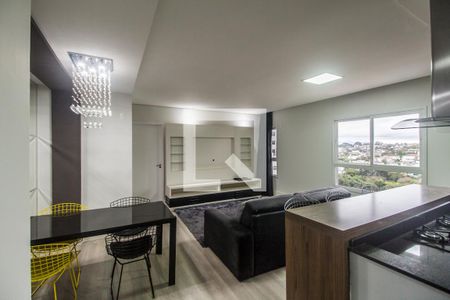 Sala de TV de apartamento para alugar com 1 quarto, 62m² em Melville Empresarial Ii, Barueri