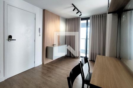 Sala/Cozinha de apartamento para alugar com 1 quarto, 56m² em Alto da Glória, Curitiba