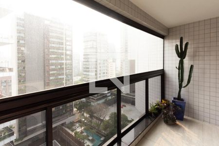 Varanda de apartamento para alugar com 2 quartos, 60m² em Vila Nova Conceição, São Paulo