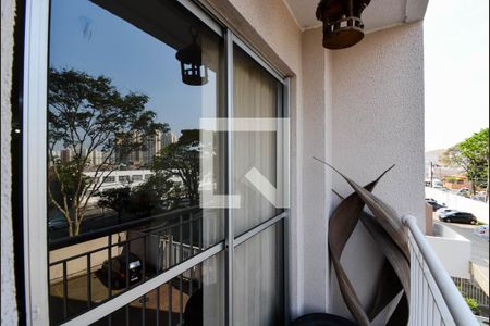 Varanda da Sala de apartamento à venda com 3 quartos, 63m² em Vila das Bandeiras, Guarulhos