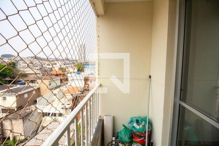 Varanda Sala de apartamento à venda com 2 quartos, 53m² em Bussocaba, Osasco