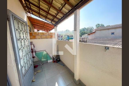 varanda do quarto 1 de casa de condomínio à venda com 2 quartos, 91m² em Riacho das Pedras, Contagem