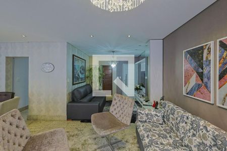 Sala de apartamento à venda com 2 quartos, 113m² em Lourdes, Belo Horizonte