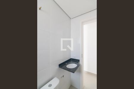 Banheiro da Suite de apartamento à venda com 2 quartos, 107m² em Santa Terezinha, Santo André