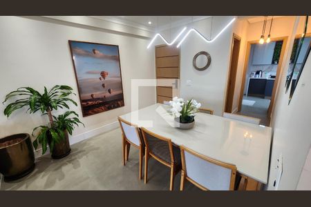 Sala de Jantar de apartamento para alugar com 3 quartos, 134m² em Gonzaga, Santos