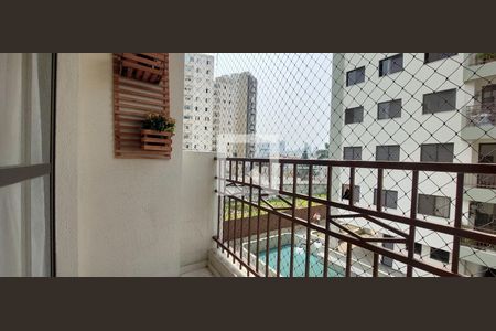 Varanda Sala de apartamento à venda com 3 quartos, 75m² em Vila Floresta, Santo André