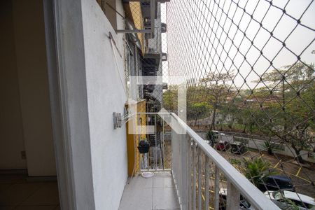 Sacada da Sala de apartamento à venda com 2 quartos, 58m² em Barra da Tijuca, Rio de Janeiro