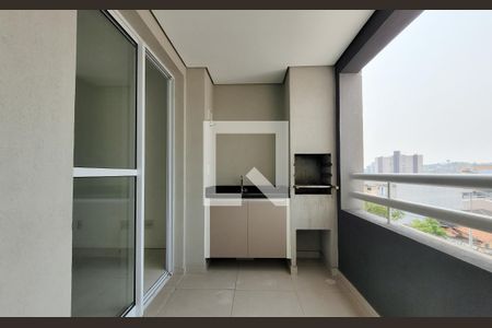 Varanda de apartamento à venda com 2 quartos, 65m² em Vila Curuçá, Santo André