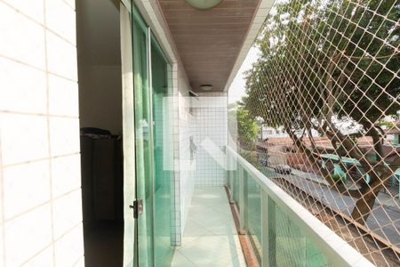 Varanda da Sala de apartamento à venda com 3 quartos, 127m² em Barreiro, Belo Horizonte