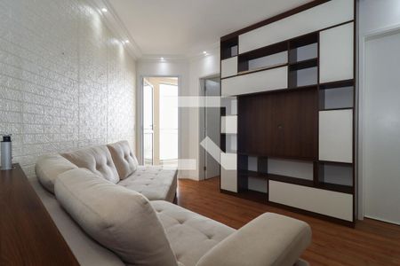 Sala de apartamento para alugar com 2 quartos, 50m² em Jardim Monte Alegre, Taboão da Serra