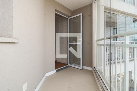 Varanda da Sala de apartamento para alugar com 2 quartos, 50m² em Jardim Monte Alegre, Taboão da Serra