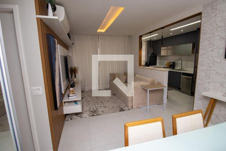 Sala de apartamento para alugar com 2 quartos, 85m² em Barra Olímpica, Rio de Janeiro