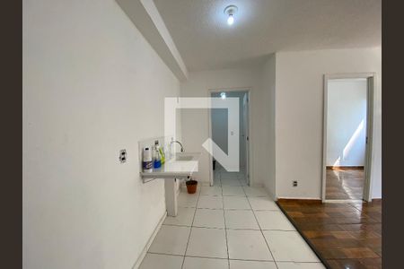 Cozinha de apartamento à venda com 2 quartos, 42m² em Jardim Julieta, São Paulo