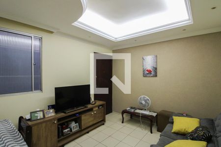 Sala de apartamento à venda com 2 quartos, 49m² em João Pinheiro, Belo Horizonte