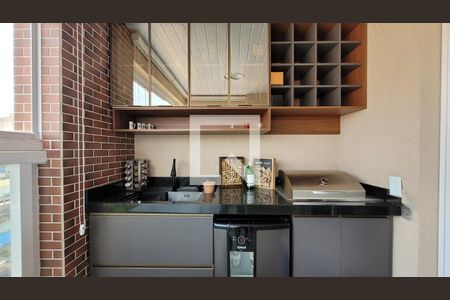 Varanda - Sala de apartamento à venda com 2 quartos, 75m² em Campestre, Santo André