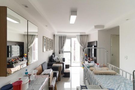 Sala de apartamento à venda com 2 quartos, 46m² em Taboão, São Paulo