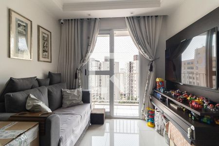 Sala de apartamento à venda com 2 quartos, 46m² em Taboão, São Paulo