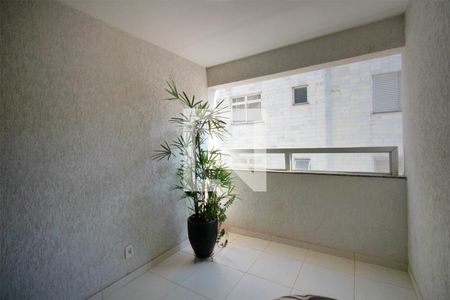 Varanda da Sala de apartamento à venda com 3 quartos, 120m² em Serra, Belo Horizonte