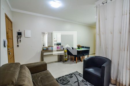 Sala de apartamento à venda com 3 quartos, 70m² em Paraíso, Santo André