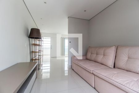 Sala de TV de apartamento à venda com 3 quartos, 196m² em Empresarial 18 do Forte, Barueri