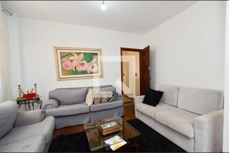 Sala de estar de apartamento à venda com 4 quartos, 180m² em União, Belo Horizonte