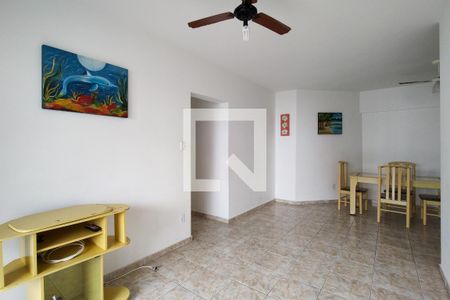 Sala de apartamento para alugar com 2 quartos, 78m² em Ocian, Praia Grande