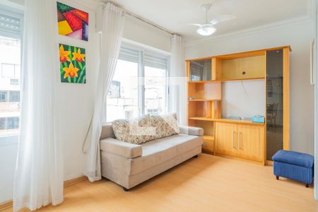 Sala de apartamento à venda com 1 quarto, 69m² em Cidade Baixa, Porto Alegre