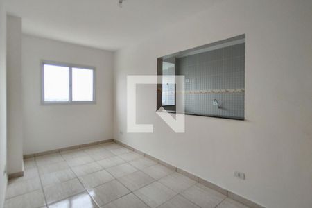 Sala de apartamento para alugar com 1 quarto, 34m² em Tupi, Praia Grande