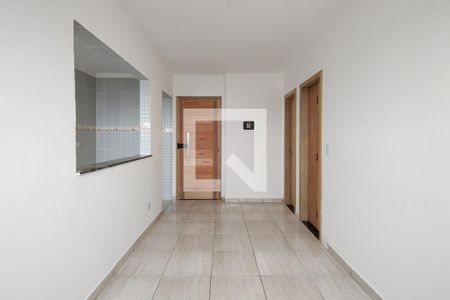 Sala de apartamento para alugar com 1 quarto, 34m² em Tupi, Praia Grande